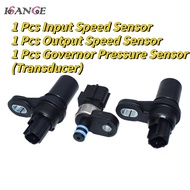 3 Pcs Governor Pressure Sensor (Transducer) & Input Output Speed Sensor Kit For Dodge Ram Jeep Geely