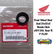 FRONT WHEEL DUST SEAL 21X32X5 | HONDA CLICK 125i/150i | ADV 150 | BEAT F.I | ZOOMER X (91251-KZR-601)