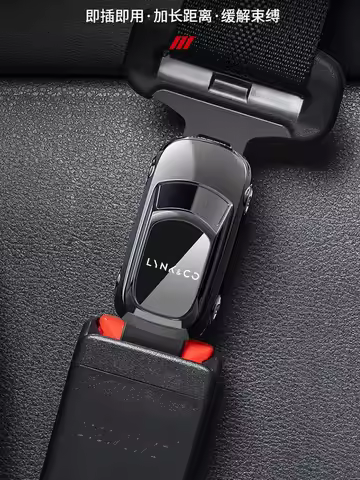 Car Vehicle Seat Belt Extension Extender Strap Safety Buckle Clip For Lynk&Co 01 05 09 02 Lynk Co 03