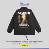 Tokyo Revengers Ken Ryuguji Draken Anime Coach Jacket