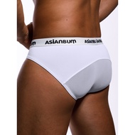 內褲男 男生內褲三角 [Ambil 3 helai 89 yuan] Jahitan mesh sutera sejuk lelaki Asianbum seluar langsing seksi p