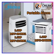 MIDEA 1.0HP 1.5HP Portable Air Conditioner MPF-09CRN1 / MPF-12CRN1 / MPH-09CRN1 R410A MIDEA AIRCOND 