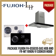 [BUNDLE] FUJIOH FH-GS5035SV Gas Hob 78cm and FR-MT1990R/V Chimmey Cooker Hood 90cm