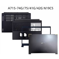 New laptop for Acer Aspire 7 A715-42 Acer A715-42G A715-41G n19c5 back cover lcd/bezel/palmrest top 