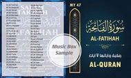 USB pendrive MP3 song MY 47-Ai Quran