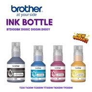 【24-hour shipping】Brother BTD100BK/BTD100C/BTD100M/BTD100Y Genuine Ink Cartridge
