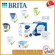 [SG In Stock]Brita Maxtra+ Replacement Water Filter Cartridges 6 Pack Cartridges Brita Water Filter