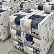 Berkshire Plush Blanket Costco USA Size Queen 2m49x2m34 – Super Smooth, Super Warm, Luxurious