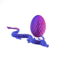 3D Printed Dragon Egg Chinese Dragon Toy Artwork Cross-Border Bestseller Home Decorative Items Stree