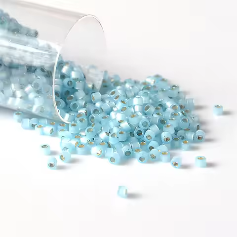 2000pcs 11/0 Japan Miyuki Delica Seed Beads Opal Colors Glass Seed Bead For Hand Embroidery 1.6x1.3m