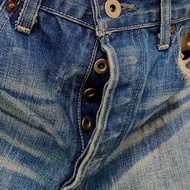 LEVI’S LEVIS LVC VINTAGE 44501 0075 501 大戰 日本 青山限定 破壞 潑漆 潑墨 水洗 刷舊 刷破 牛仔褲 長褲 褲子 休閒褲 男版 藍色 W36 PNT-M T