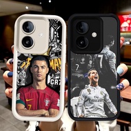 N123 Cristiano Ronaldo Black and White Silicone Casing for Samsung A06 A04E F04 A04 A05 M04 5G Case