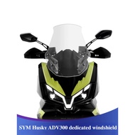 For SYM Husky ADV300 300ADV 300adv Motorcycle Husky 300 ADV Modified windshield Windscreen Wind Scre