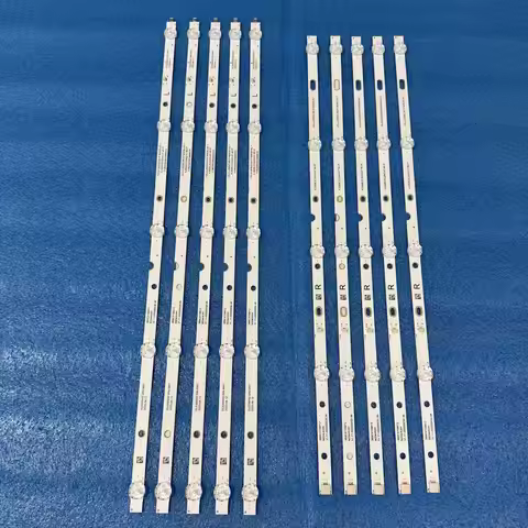 5pcs/set LED strip For AOC 55U6285 55G350 LE55U7860 LE55U7178 KJ5509-ZC22AG-07 9S1P CEJJ-LB550Z-9S1P