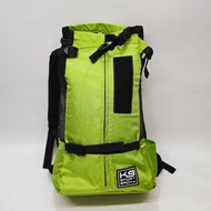 美國 K9 Sport Sack AIR 2 Tropical 青綠色尼龍布 寵物 貓狗 外出 中號 背囊