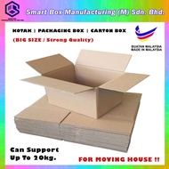 (20kg Heavy Duty) Smart Box Big Carton Box Packaging Box Packing Kotak Shipping Moving House Gift Bo