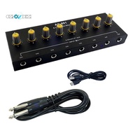 8-CH Audio Mixer Rechargeable Audio Mixer Musical Instrument Mixer