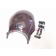 Motorcycle Double Bubble Windshield Windscreen Screen For Benelli Leoncino 500 Leoncino500 BJ500 BJ 