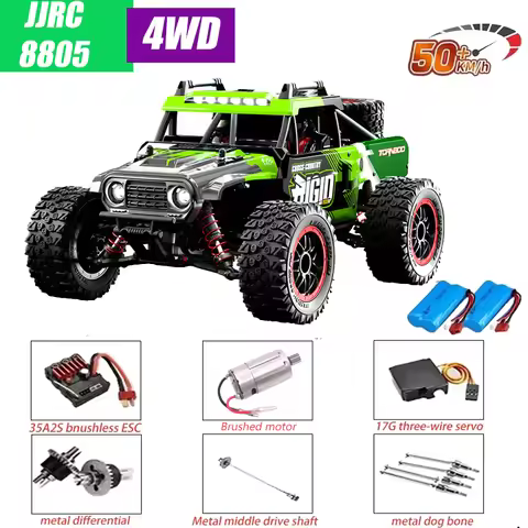 JJRC 1/16 C8803 C8805 RC Car 4x4 Super Brushless 50/60/70KM/H 4WD High Speed RC Off-Road Car Boys an