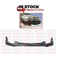 Honda City TMO 5th Gen (2009 - 2013) MG Front Skirt Skirting Bumper Lower Polyurethane PU Bodykit - Raw Material Rubber