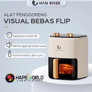 HAN RIVER Air Fryer 8L multifunction air fryer 650W visual air fryer - OFFICIAL WARRANTY