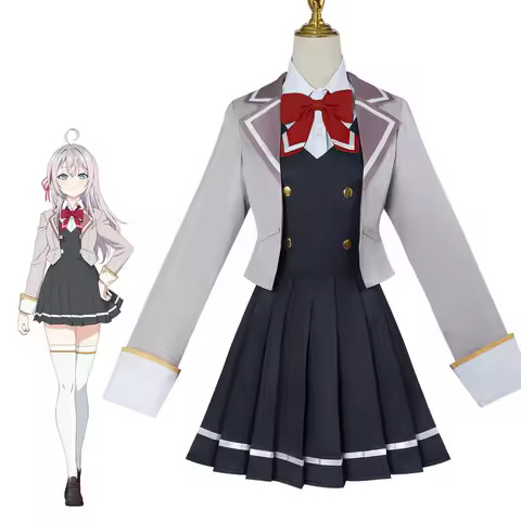Anime Alya Sometimes Hides Her Feelings in Russian Alisa Mikhailova Kujou Cosplay Costume wig Jk Yuk