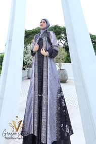 (SIAP KIRIM) GAMIS SYARI VOAL SET GRASIA SERIES by TREVANA COLLECTION
