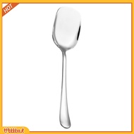 TF* Big Spoon Long Handle Comfortable Grip Ladling Stainless Steel Buffet Dinner Large Size Serving Spoon Daily Use