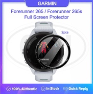 [2pcs] Garmin Forerunner 265 / Forerunner 265s / FR265 / FR265s 3D Full Cover Screen Protector - Ful