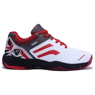 Yonex Badminton Shoes/Badminton Akayu Super 6 - White Black Red