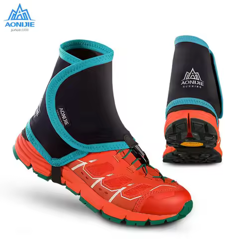 AONIJIE E940 Outdoor Unisex High Running Trail Gaiters Protective Sandproof Shoe Covers For Triathlo