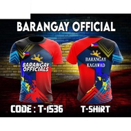 FULL SUBLIMATION BRGY OFFICIAL BARANGAY KAGAWA TSHIRT