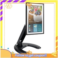 【W】Monitor Stand Holder Adjustable Aluminum Alloy Folding Mount for Echo Show 15