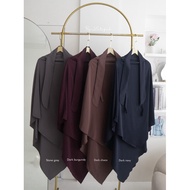 FRENCH KHIMAR ANTI UV-Lubna series -FK only Khimar French Khimar Khimar Labuh Khimar Tudung Khimar I