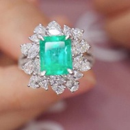 哥倫比亞祖母綠戒指2克拉