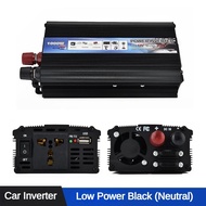 500W/1000W/2000W Portable Car Power Inverter 12V/24V to 220V Power Converter Household Sine Wave Vol