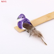 ARHS Feathered Bird Ornaments Gardening Crafts Home Garden Wedding Decoration for Home Car Office Decoration AR1-MY