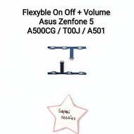 Flexible On Off Volume Asus Zenfone 5 A500CG/ T00J/ A501/