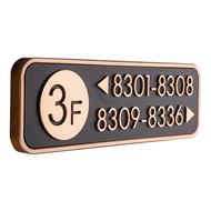 Hotel Room Number Sign Index Sign Box Floor Direction Sign Floor Room Direction Sign Digital Sign Gu
