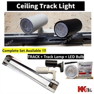 (Complete Set) Plasma Track Light GU10 Track Lamp with GU10 LED Light Bulb set - Warmwhite / Dayligh