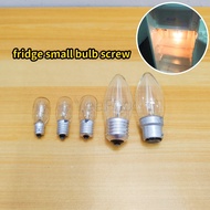 YeeFixx small bulb e12 e14 e17 e27 b22 yellow light screw base rotate bulb fridge Incandescent Neon 