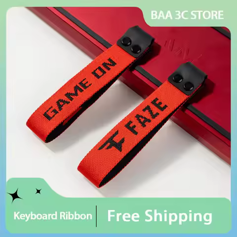 Keyboard Ribbon Mechanical Keyboard Strap Customized AIM Aluminum Case Personalized Decor Custom Key