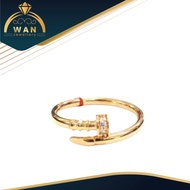 cincin cantik emas / cincin emas 375 original