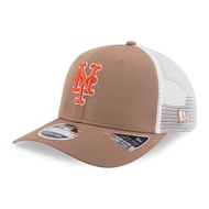 New York Mets FW26 Two Tone Khaki 9SEVENTY Stretch Snapback Trucker Cap