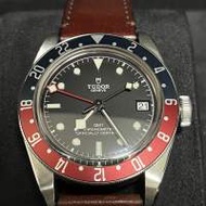 Tudor Black Bay GMT bbgmt not Rolex 皮帶款