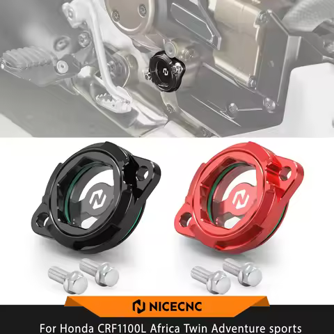 For Honda CRF1100L Africa Twin /Adventure Sports DCT 2020-2026 Engine Oil Filter Cover Cap Africa Tw