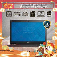 [Clearance] (Refurbished) Dell Latitude E7470 Business Class Laptop (i7-6600U 3.40Ghz,512GB SSD,8GB,