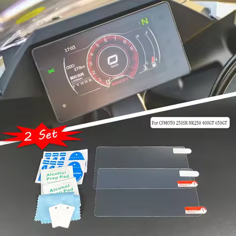 Motorcycle Accessories For CFMOTO 250SR NK250 NK 400GT 650GT Cluster Anti Scratch Meter Film Dashboa