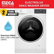 ELECTROLUX EWW9024P3WC 9/6KG WASHER DRYER (4 TICKS)