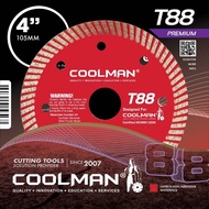 COOLMAN T88 CONCRETE DIAMOND DISC